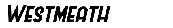 Westmeath font preview